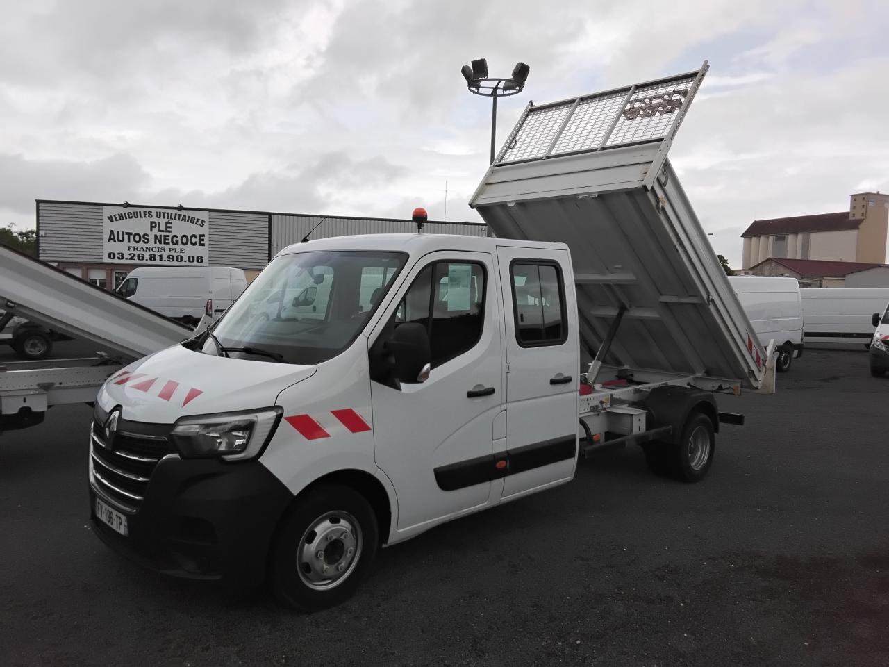 RENAULT-MASTER-MASTER DCI 130 RJ DBLE CAB. BENNE