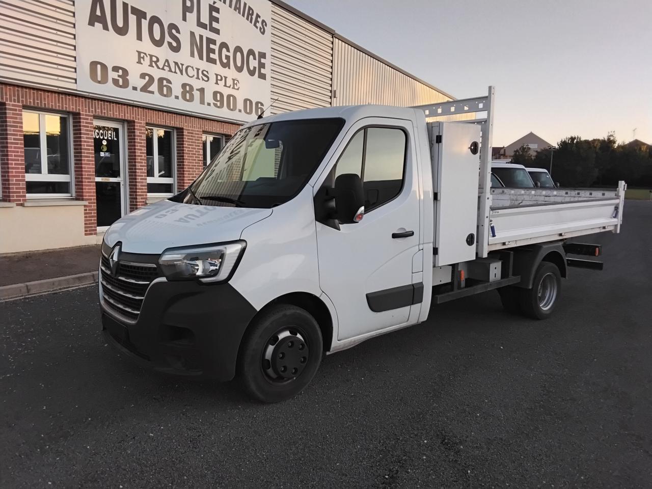 RENAULT-MASTER-MASTER PRO DCI 130 BENNE + COFFRE CLIM  RJ